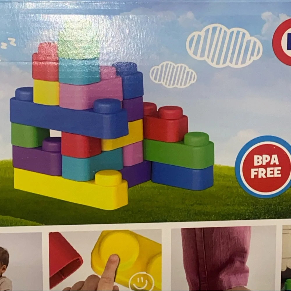 Soft Blocks Little Tikes Set - 42 Piece Building & Stacking Toys
